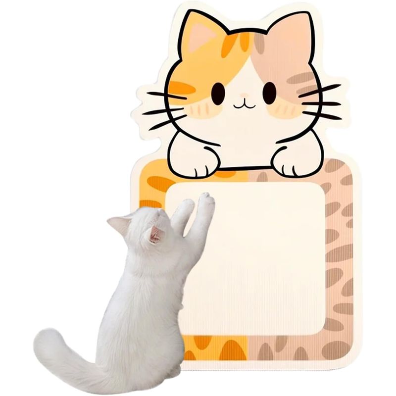 Tapis griffoir autocollant pour chat