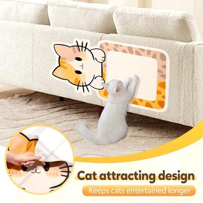 UAMLY Alfombrilla rascadora autoadhesiva para gatos