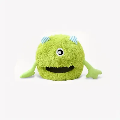 UAMLY Panier pour chat, Lit en peluche Monstre de dessin animé