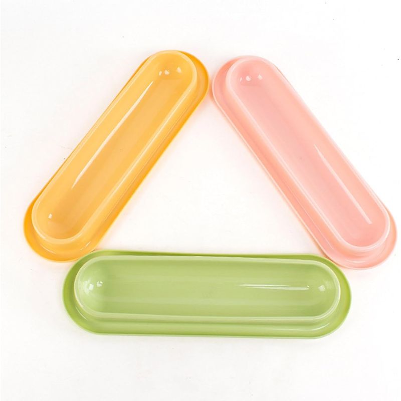 Plateau d'alimentation pour chat – Gamelle multi-repas longue