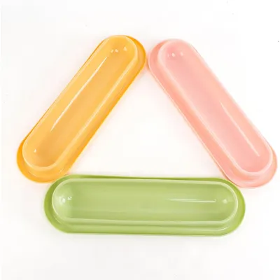 Plateau d'alimentation pour chat – Gamelle multi-repas longue