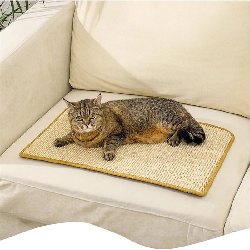 Sisal Chat Griffoir Tapis pour Canapé
