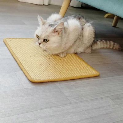 UAMLY Alfombrilla rascador de sisal para gatos, ideal para sofás