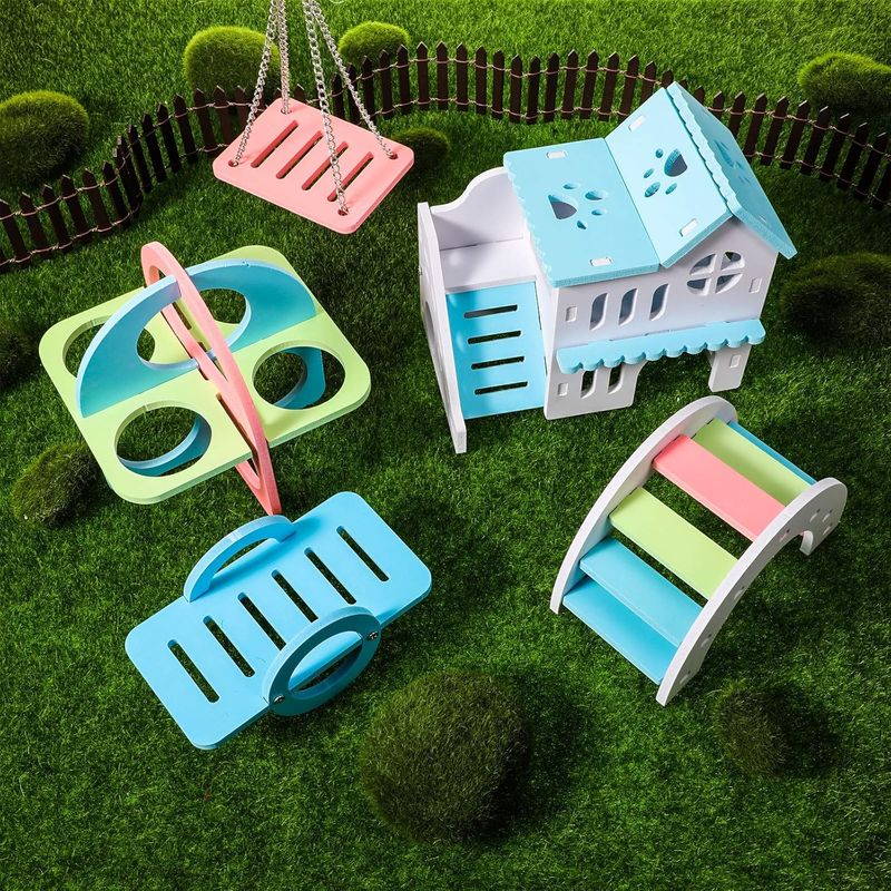 Jouets pour hamsters, Jouet pour cage pour petits animaux