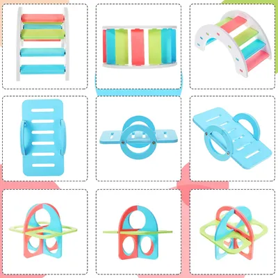 UAMLY Jouets pour hamsters, Jouet pour cage pour petits animaux