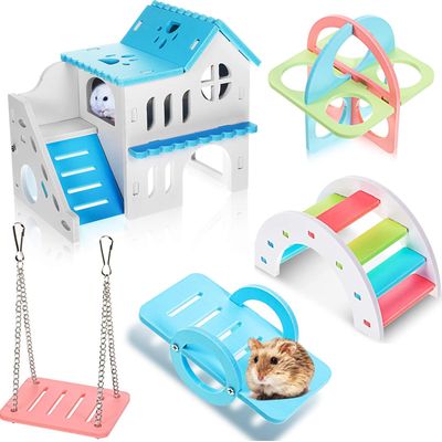 Jouets pour hamsters, Jouet pour cage pour petits animaux