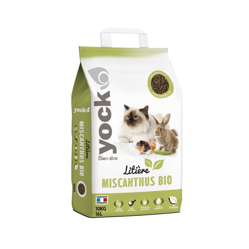 Yock Litière Miscanthus Bio Chat