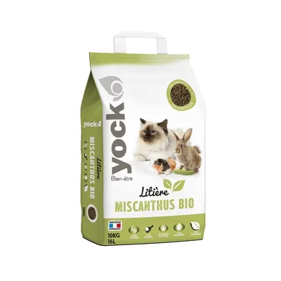 Yock Litière Miscanthus Bio Chat