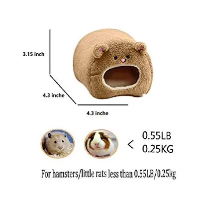 UAMLY Niche chauffante pour hamster, Hamac suspendu