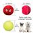 Balles en peluche douces et couinantes pour chiens
