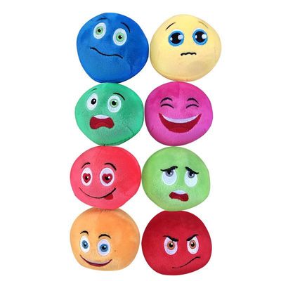 Balles en peluche douces et couinantes pour chiens