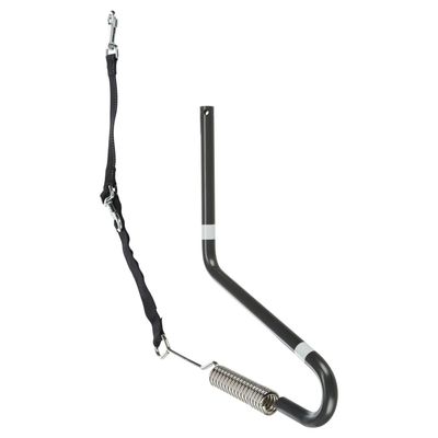 TRIXIE Ensemble laisse de vélo pour chien Forme en U Noir