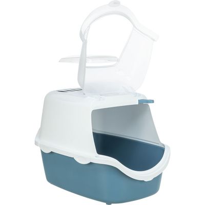 TRIXIE Katzentoilette Vico Open Top, mit Haube