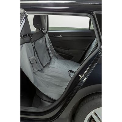 TRIXIE Autoschondecke mit Taschen und integrierter Packfunktion