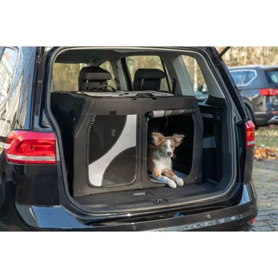 TRIXIE Chenil double mobile Vario et gris TRIXIE Chenil double mobile Vario et gris