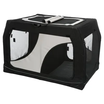 TRIXIE Chenil double mobile Vario et gris TRIXIE Chenil double mobile Vario et gris