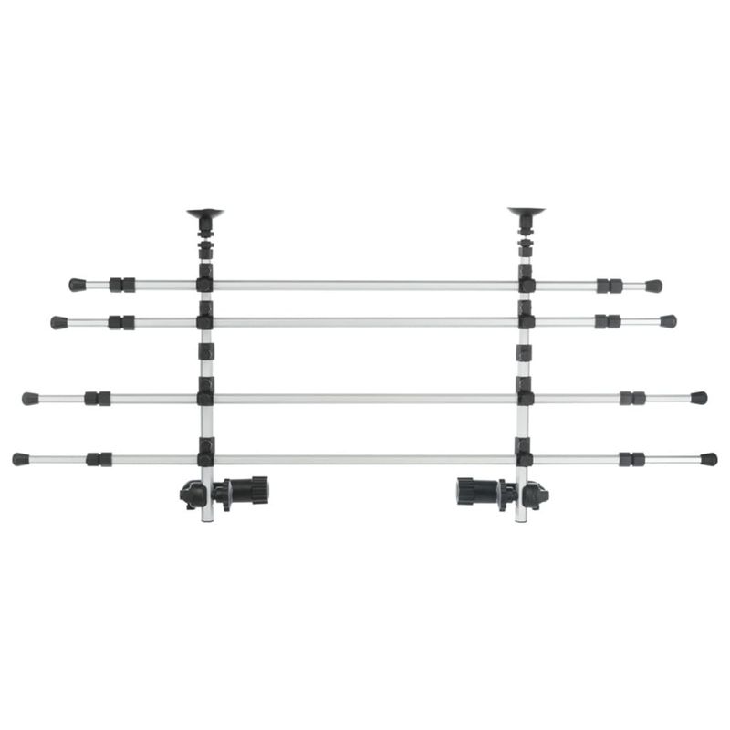 TRIXIE Grille de protection chiens 105-172cm Aluminium é et noir