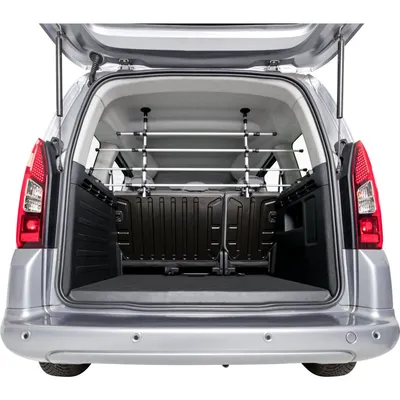 TRIXIE Grille de protection chiens 105-172cm Aluminium é et noir