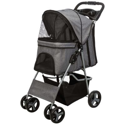 TRIXIE Poussette pliable pour animaux de compagnie