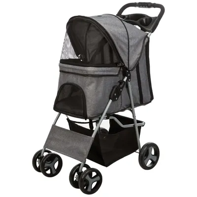 TRIXIE Poussette pliable pour animaux de compagnie TRIXIE Poussette pliable pour animaux de compagnie