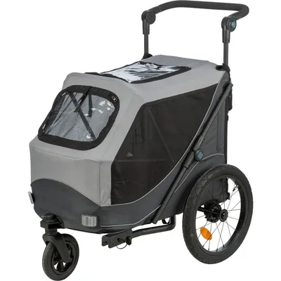TRIXIE Fahrradanhänger für Hunde, schnell zusammenklappbar TRIXIE Fahrradanhänger für Hunde, schnell zusammenklappbar