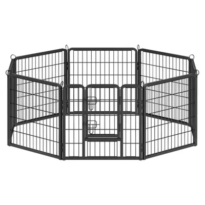 Feandrea Parc pour Chien, Enclos pour Chiot, Clôture, Chenil, Cage Feandrea Parc pour Chien, Enclos pour Chiot, Clôture, Chenil, Cage