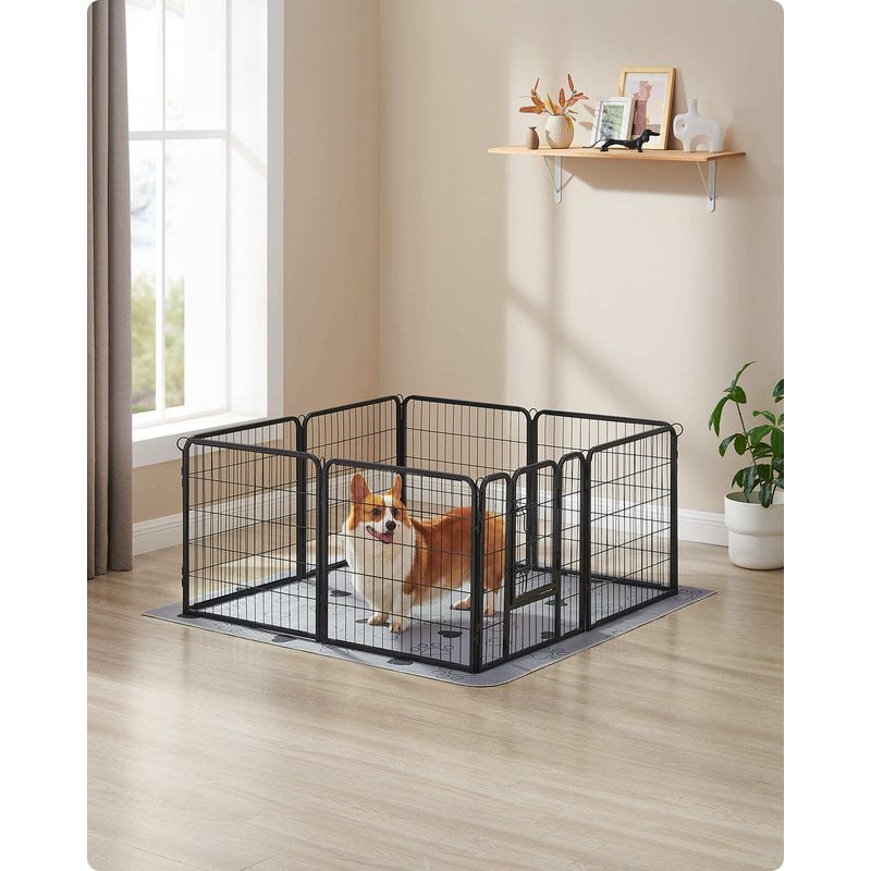 Feandrea Parc pour Chien, Enclos pour Chiot, Clôture, Chenil, Cage