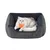 FEANDREA Panier Chien Canapé Tissu Lin FEANDREA Panier Chien Canapé Tissu Lin