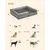 Feandrea Panier, Canapé, Lit pour Chiens plus de 80 kg