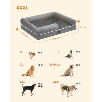 Feandrea Panier, Canapé, Lit pour Chiens plus de 80 kg