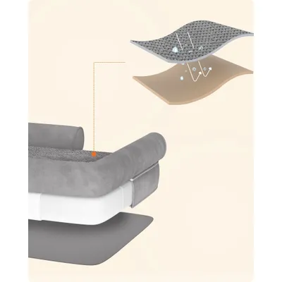 Feandrea Panier, Canapé, Lit pour Chiens plus de 80 kg