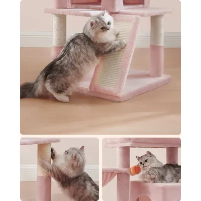 Feandrea Arbre à Chat, Tour de Jeux, Grand Plate-forme