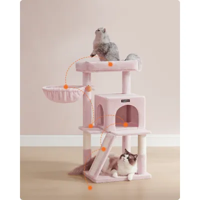 Feandrea Arbre à Chat, Tour de Jeux, Grand Plate-forme