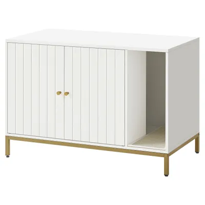 Feandrea Meuble Litière pour Chat, Maison de Toilette pour Chat