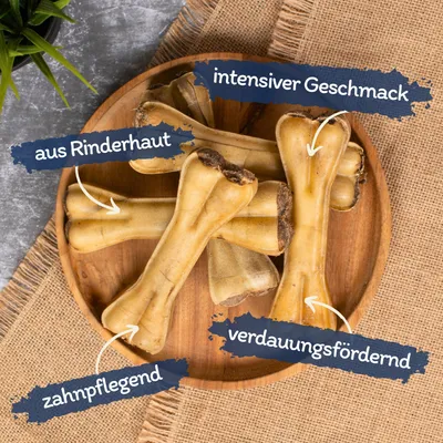 Lyra Pet® Os à mâcher fourré à la panse env. 15 cm