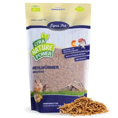 Lyra Pet® vers de farine séchés