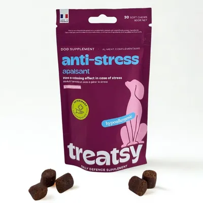 Treatsy Complément Alimentaire - Anti-Stress pour chiens