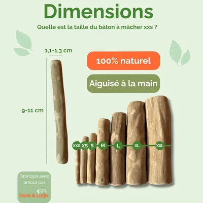 Bois de caféier pour chien