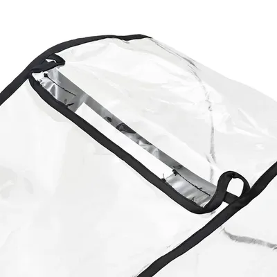 vidaXL Housse de poussette pour animaux Plastique