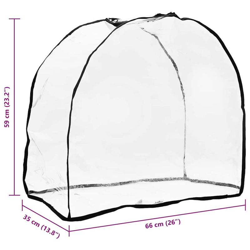 vidaXL Housse de poussette pour animaux
