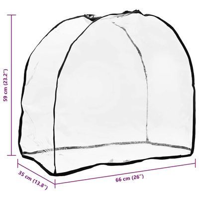 vidaXL Poussette pour Animaux Plastique