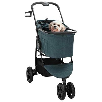 vidaXL Poussette pour Animaux Polyester