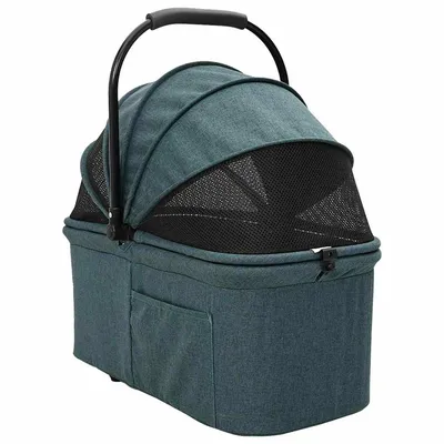 vidaXL Poussette pour Animaux Polyester