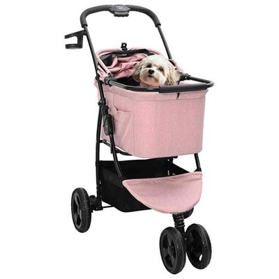 vidaXL Poussette pour Animaux Polyester