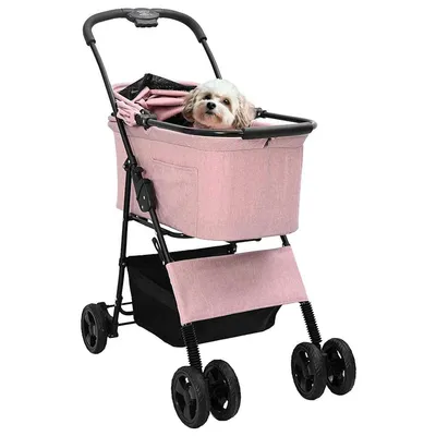 vidaXL Poussette pour Animaux Polyester