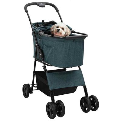vidaXL Poussette pour Animaux Polyester