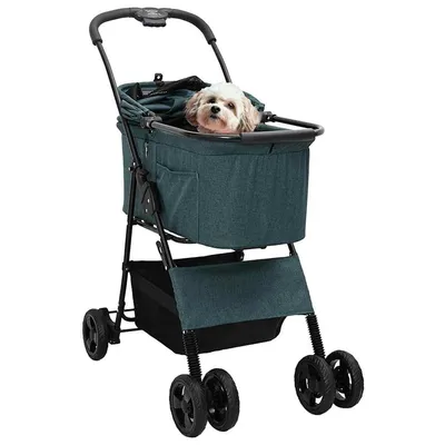 vidaXL Poussette pour Animaux Polyester