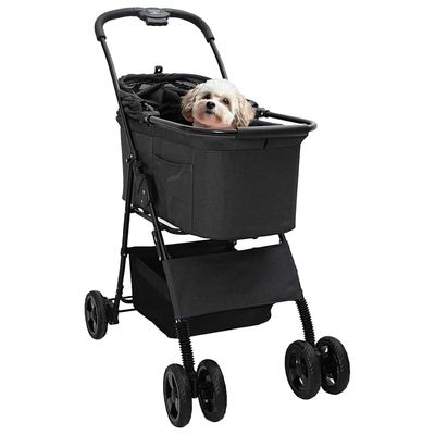 vidaXL Poussette pour Animaux Polyester