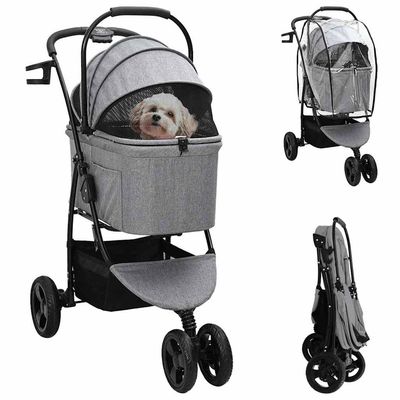 vidaXL Poussette pour Animaux