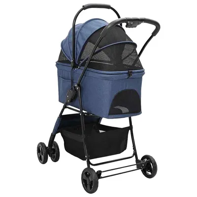 vidaXL Poussette pour Animaux Oxford